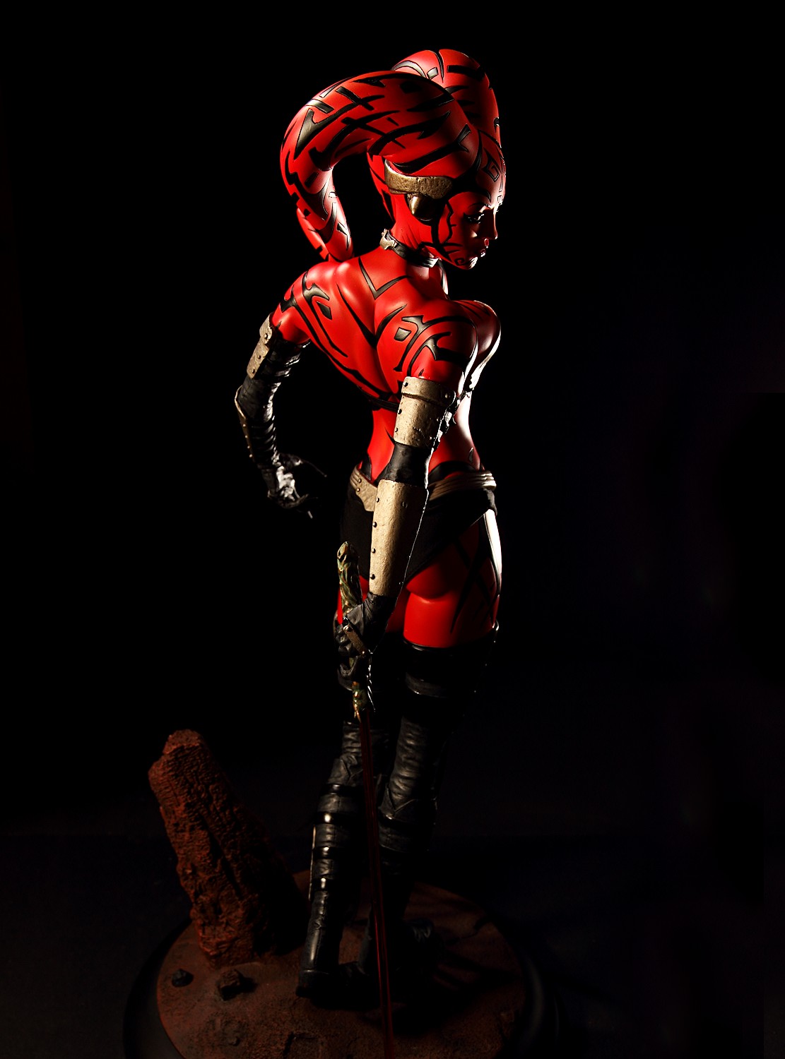 I ordered Darth Talon - she looked great but the one American comic book fi...