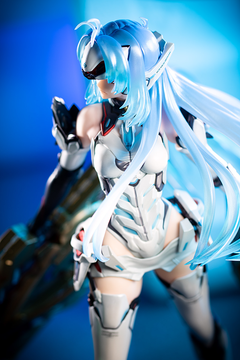 KOS-MOS (Xenoblade Chronicles 2) Clock by VelvetZone