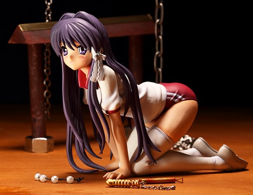 Kotobukiya Kyou Fujibayashi from Clannad Figure Review