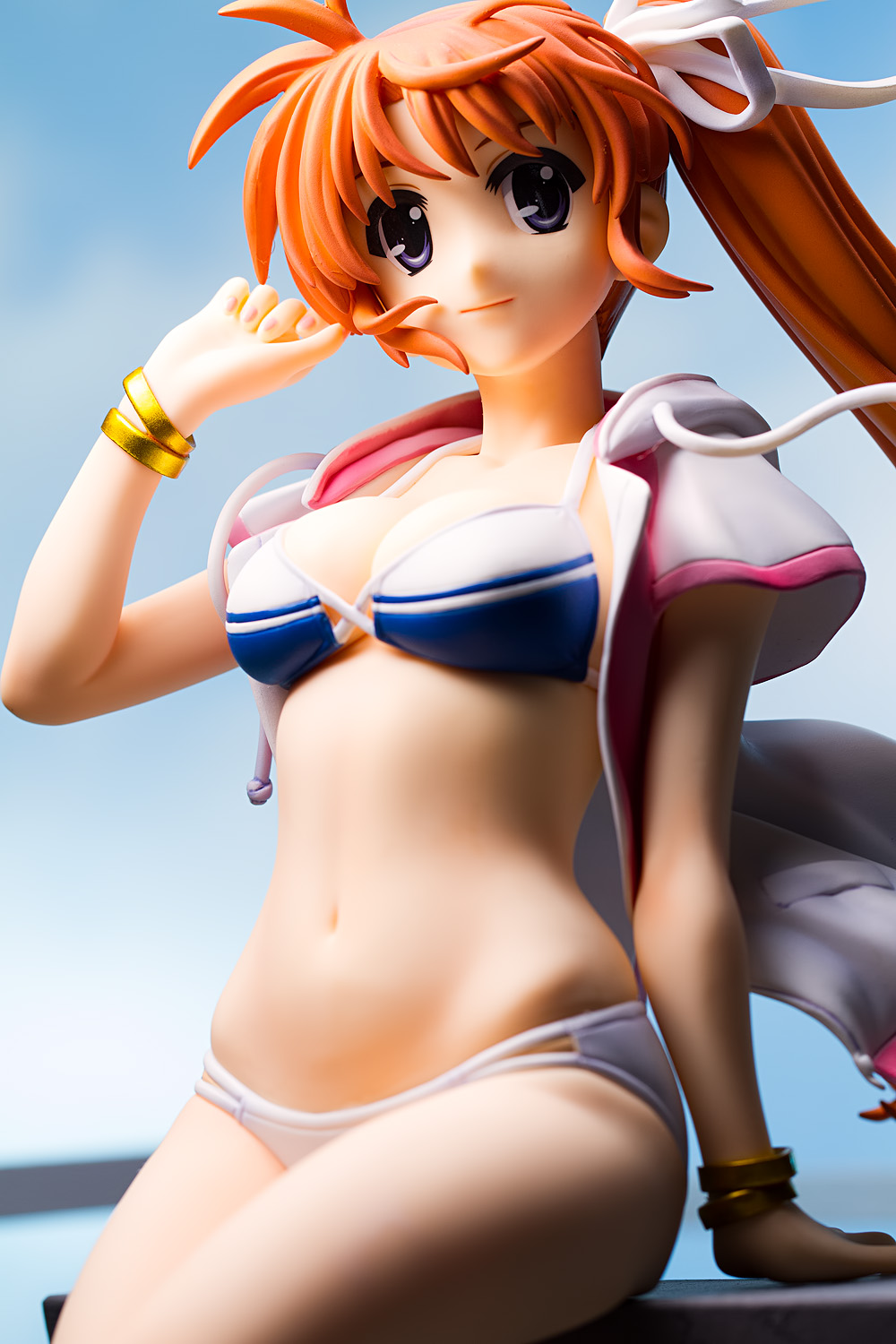 Nanoha Takamachi from Magical Girl Lyrical Nanoha StrikerS (Summer Holiday Version)