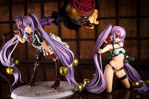 Both of Alter's Naoe Kanetsugu figures