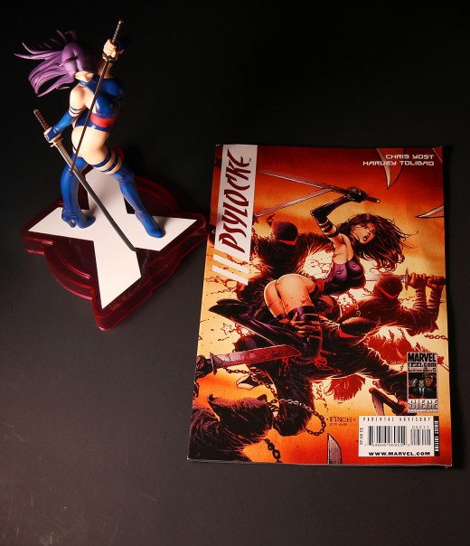 Kotobukiya Psylocke from The Uncanny X-Men Figure Review