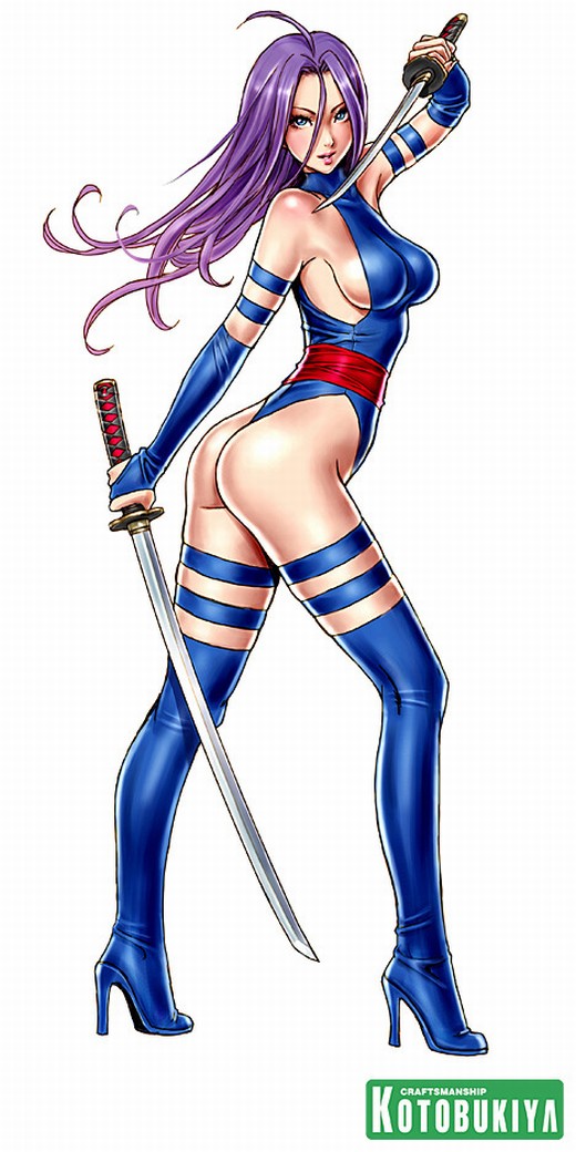 Psylocke by Shunya Yamashita