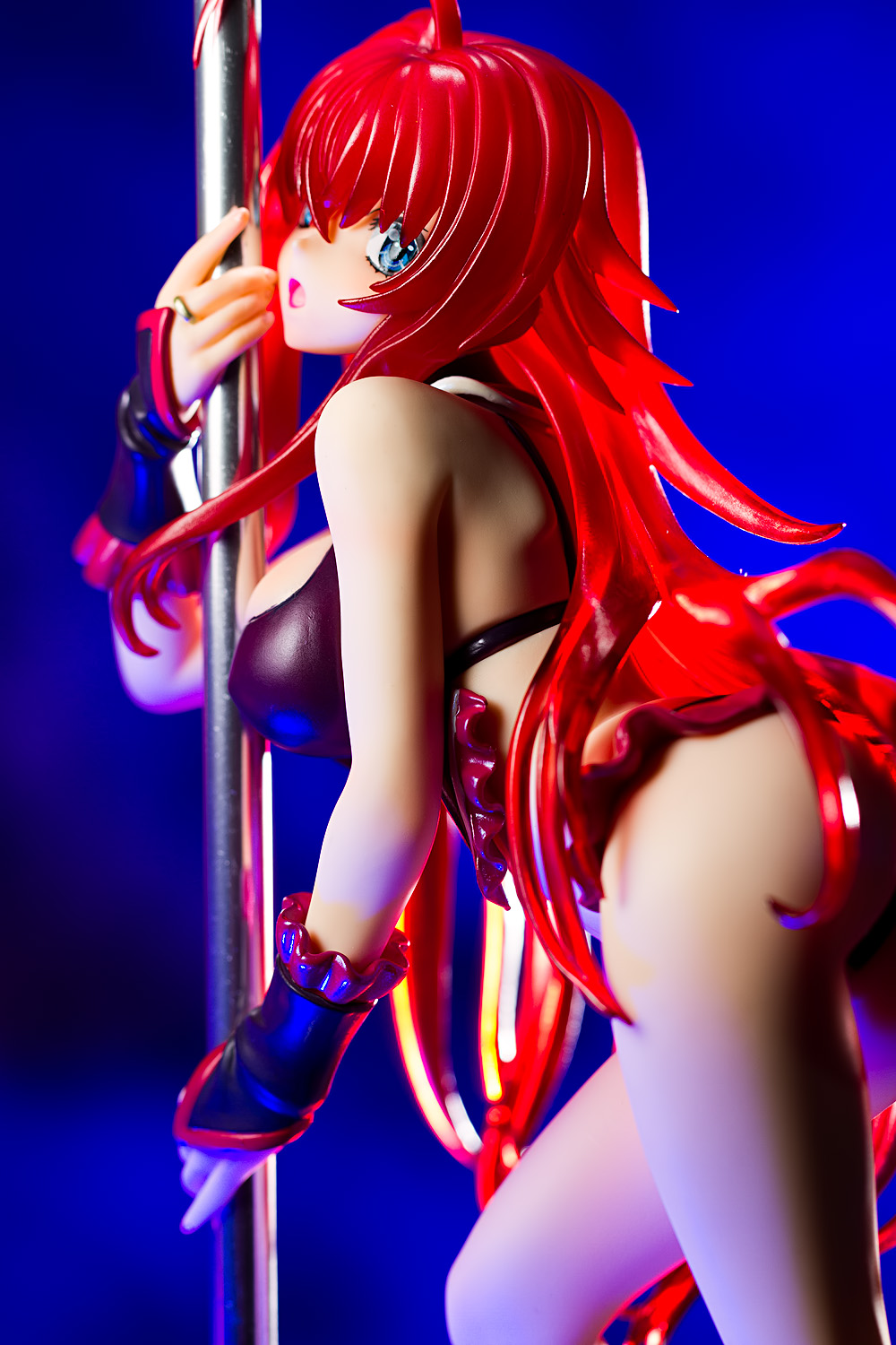 Rias Gremory from High School DxD (Pole Dance Version) (NSFW) .