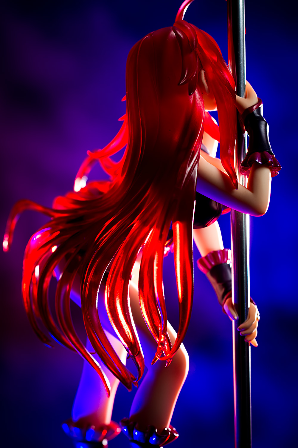 Rias Gremory from High School DxD (Pole Dance Version) (NSFW) .