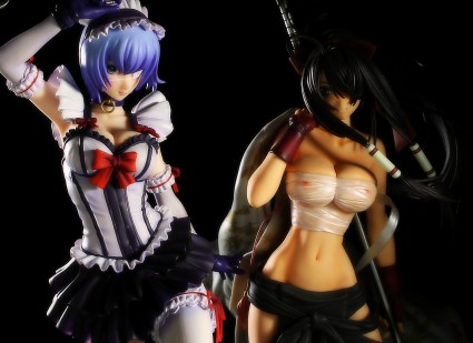 Daiki Kougyou Ryoumou Shimei and Kanu Unchou from Ikki Tousen Review