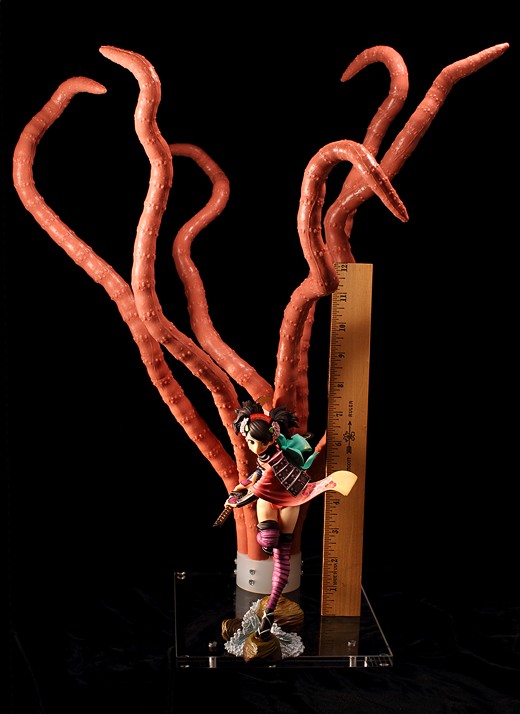 Momohime and the tentacle stand