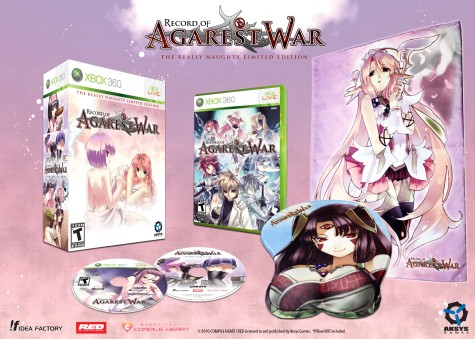 Agarest War Really Naughty Limited Edition